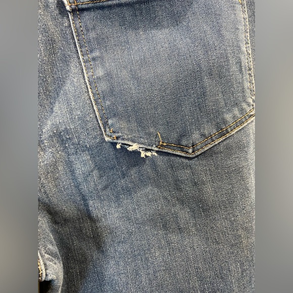 Madewell 10” Highrise Button Fly Skinny Jeans in Medium Wash, Size 27 - Picture 5 of 5